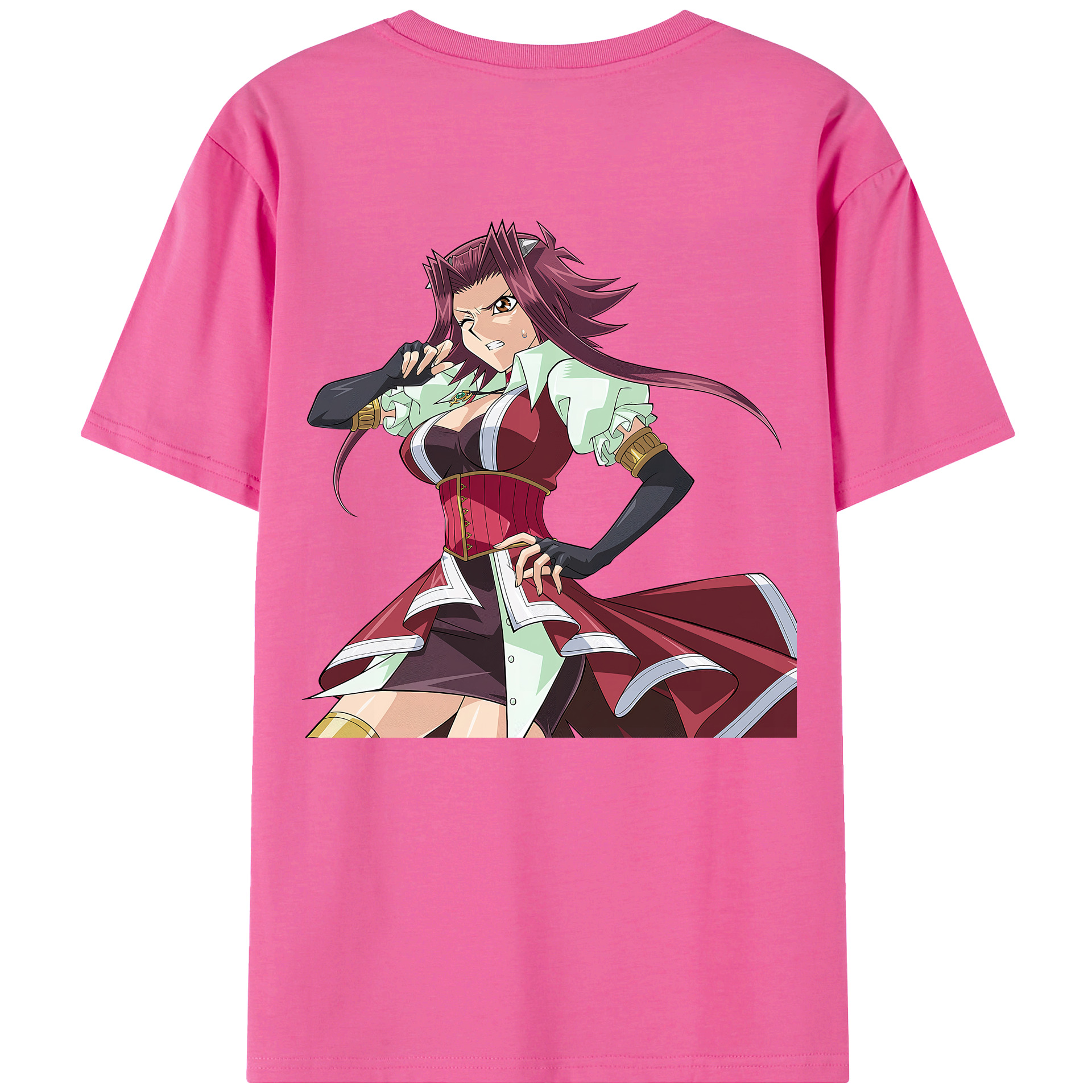 （画像用） 遊☆戯☆王 Yu-Gi-Oh! レディース半袖Tシャツ(バックプリント)